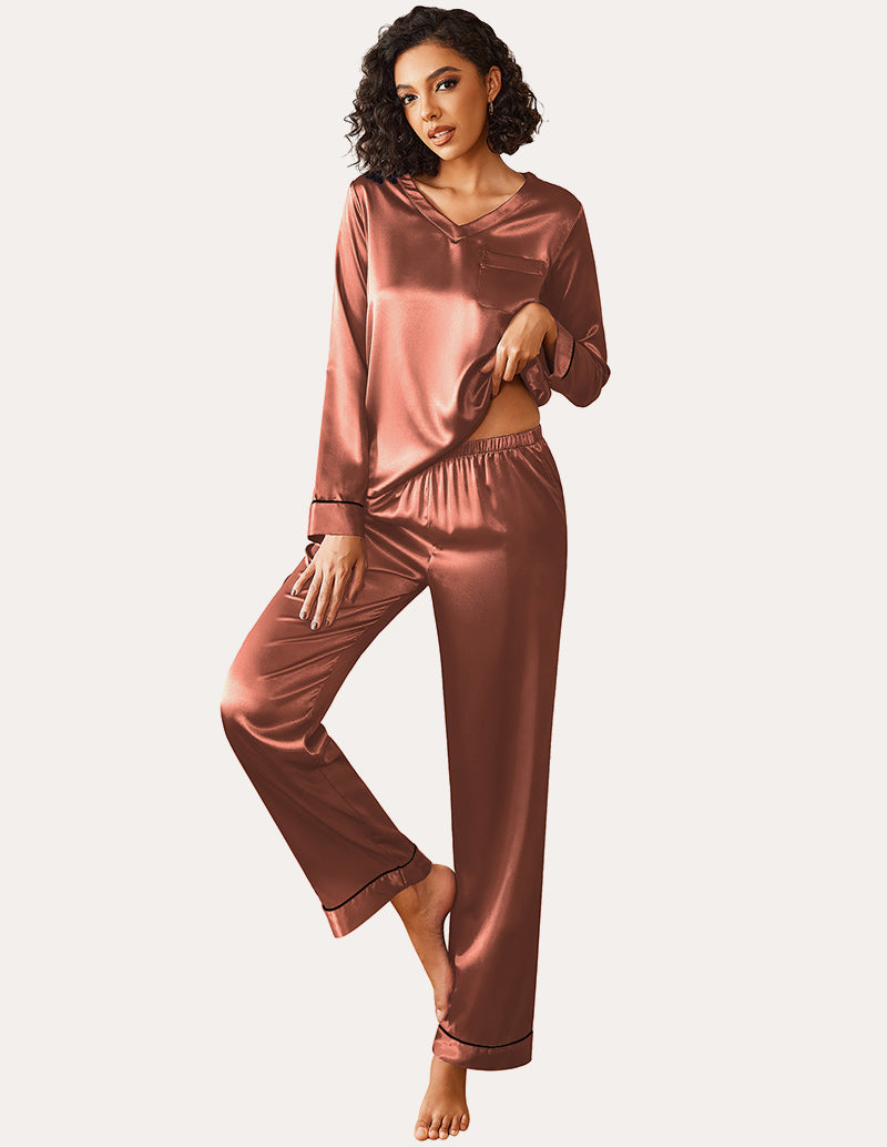 Luxe Satin 2-Piece Loungewear Set (US Only)