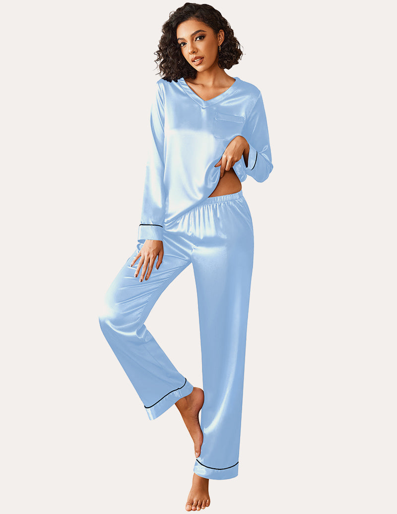 Luxe Satin 2-Piece Loungewear Set (US Only)