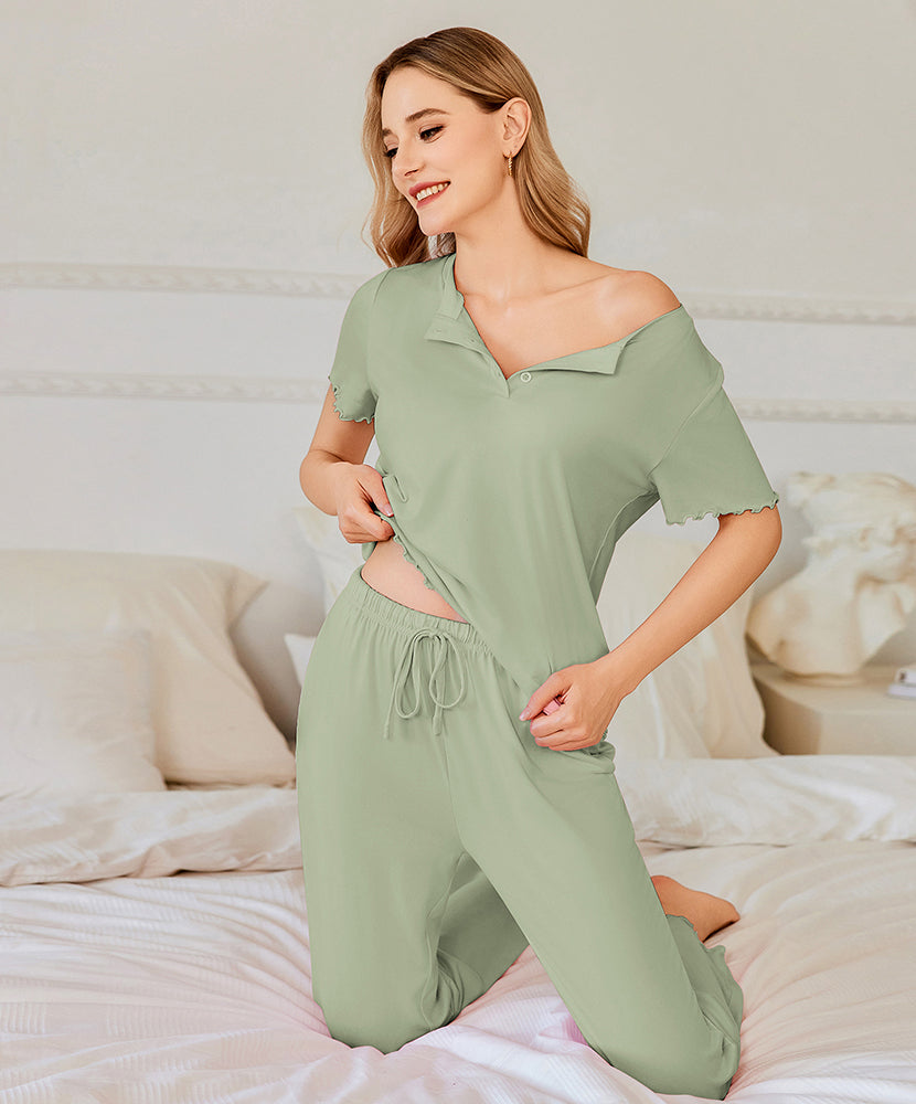 Soft Stretchy 2-Piece Sleepwear (US Only)