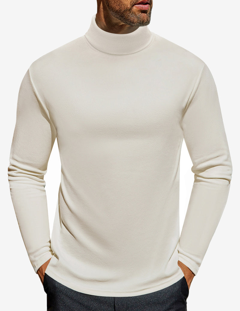 Men's Turtleneck Long Sleeve Turtle Neck Shirts