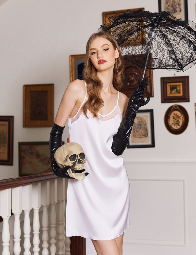 Ekouaer Teddy 2 Pack Satin Chemise (US Only)