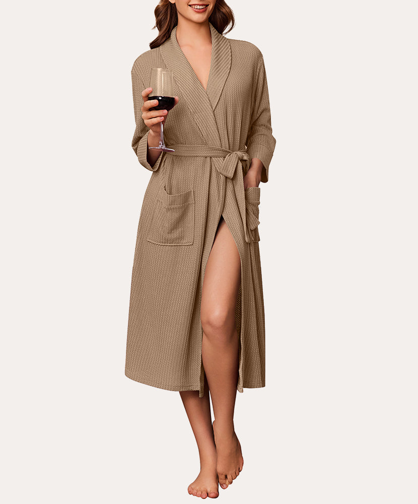 Comfy Waffle Knit Robe (US Only)