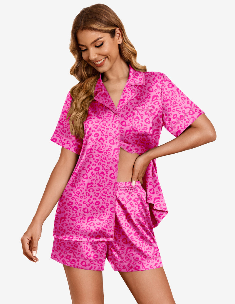 Teddy Luxe Comfort Satin Silk Pajama Sets (US Only)