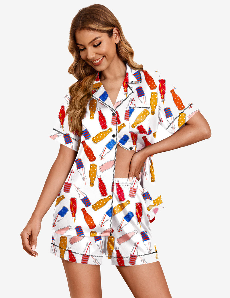 Teddy Luxe Comfort Satin Silk Pajama Sets (US Only)