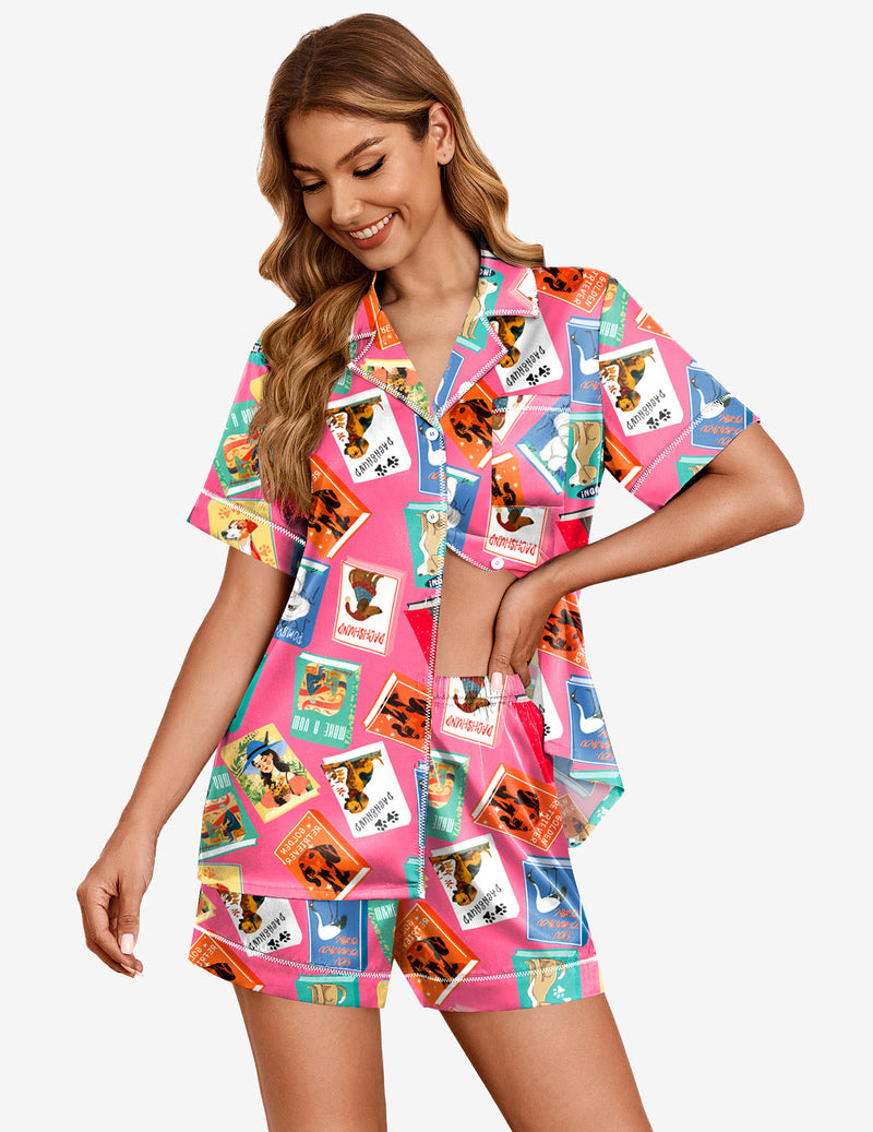 Teddy Luxe Comfort Satin Silk Pajama Sets (US Only)