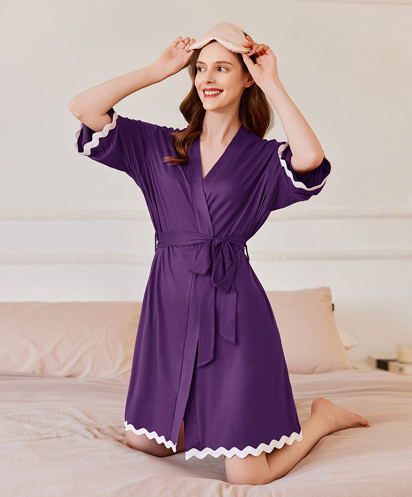 Lightweight Knee Length Bathrobe (US Only)