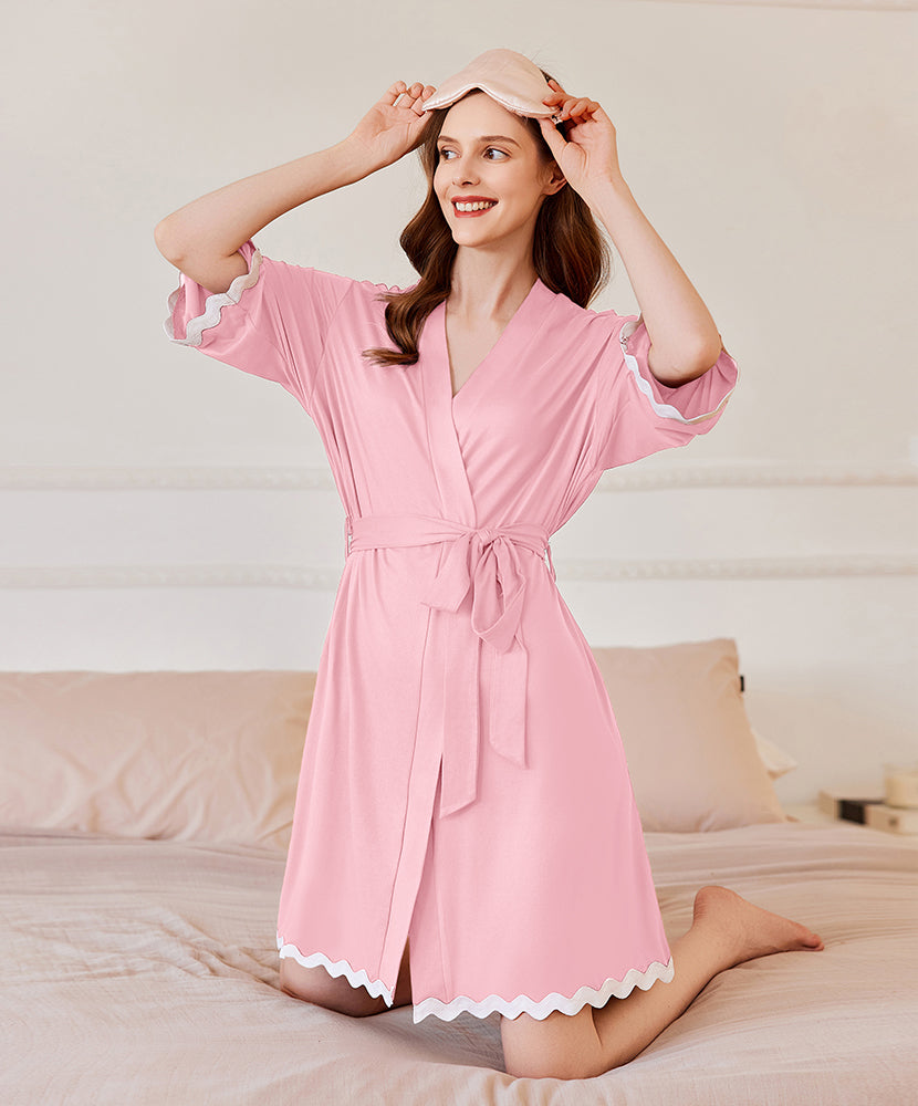 Lightweight Knee Length Bathrobe (US Only)