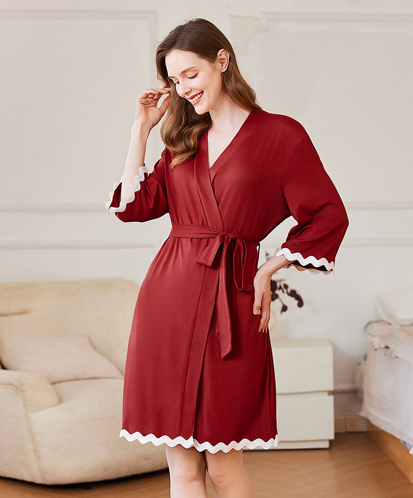 Lightweight Knee Length Bathrobe (US Only)