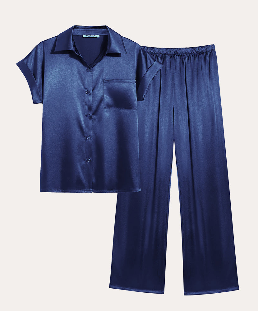 Classic Satin Silky Pajama Set (US Only)