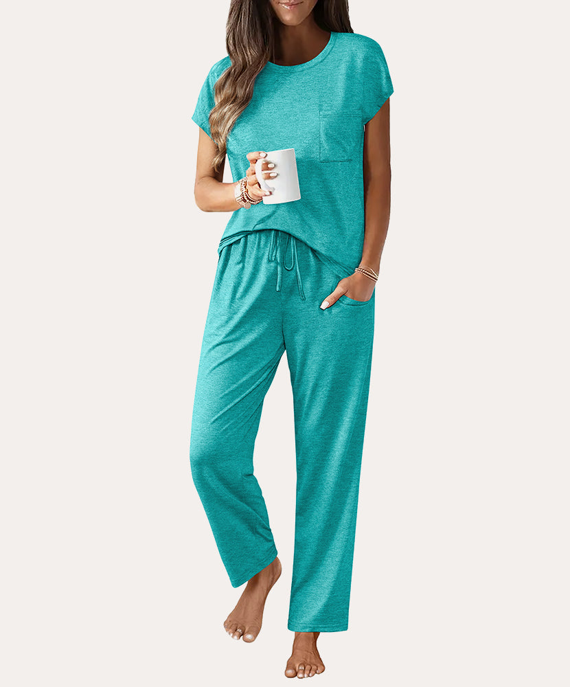 Soft Cap Sleeve Pajama Sets (US Only)