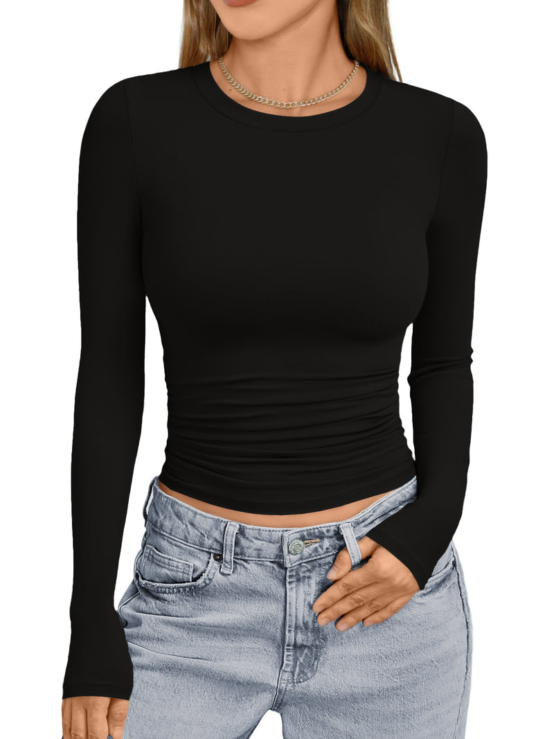 Long Sleeve Shirts Thermal Underwear Tops