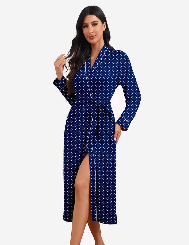 Ekouaer Teddy Robes Lightweight Soft Knit Bathrobe