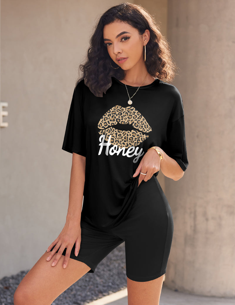 Ekouaer 2-Piece Sets Moisture Wicking Summer Outfits