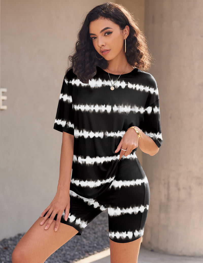 Ekouaer 2-Piece Sets Moisture Wicking Summer Outfits