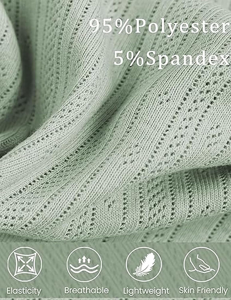 Ribbed Knit Two-Piece Pajama Set