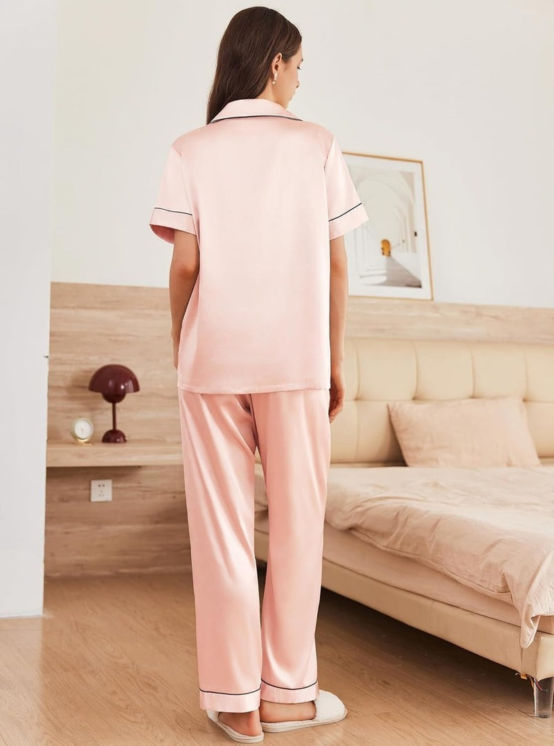 Timeless Silk Button Down Pajama Set (US Only)