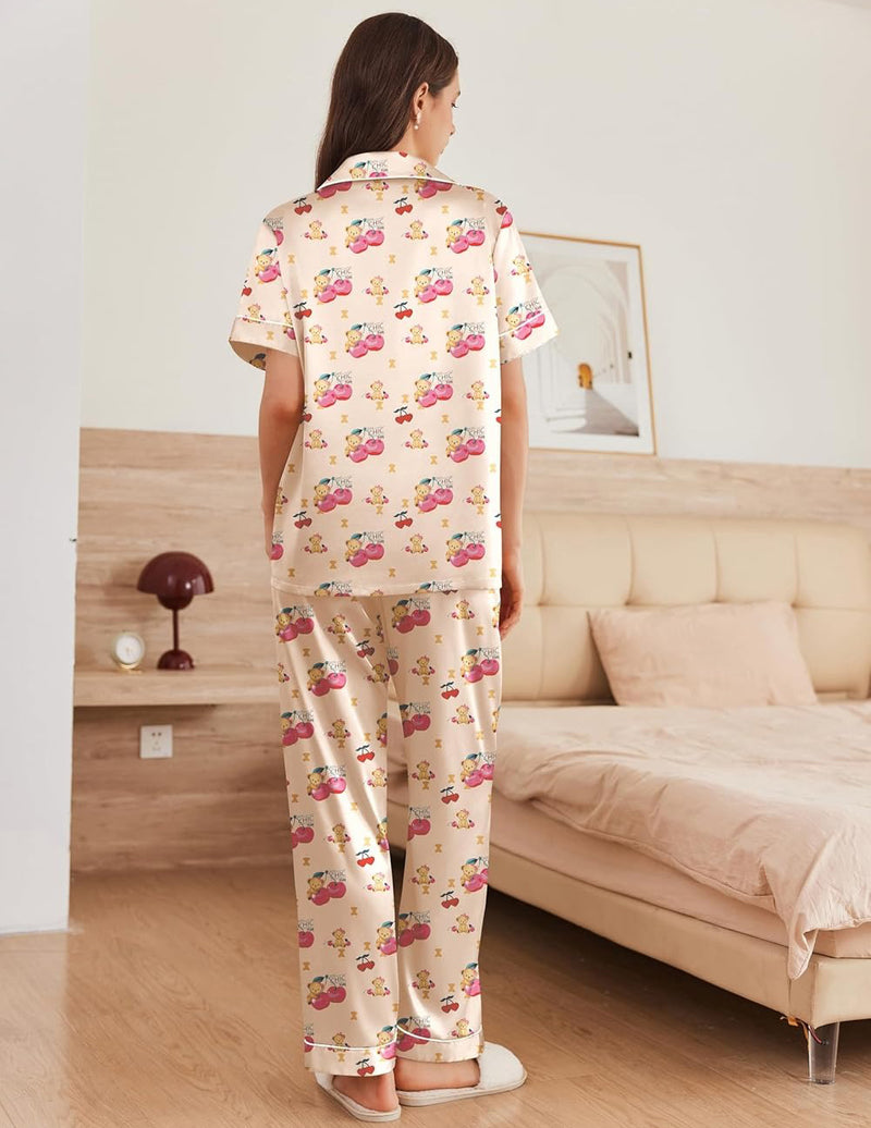 Timeless Silk Button Down Pajama Set (US Only)