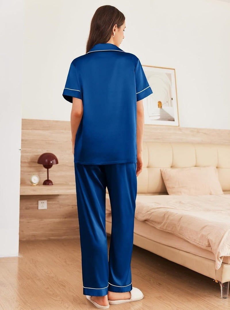 Timeless Silk Button Down Pajama Set (US Only)
