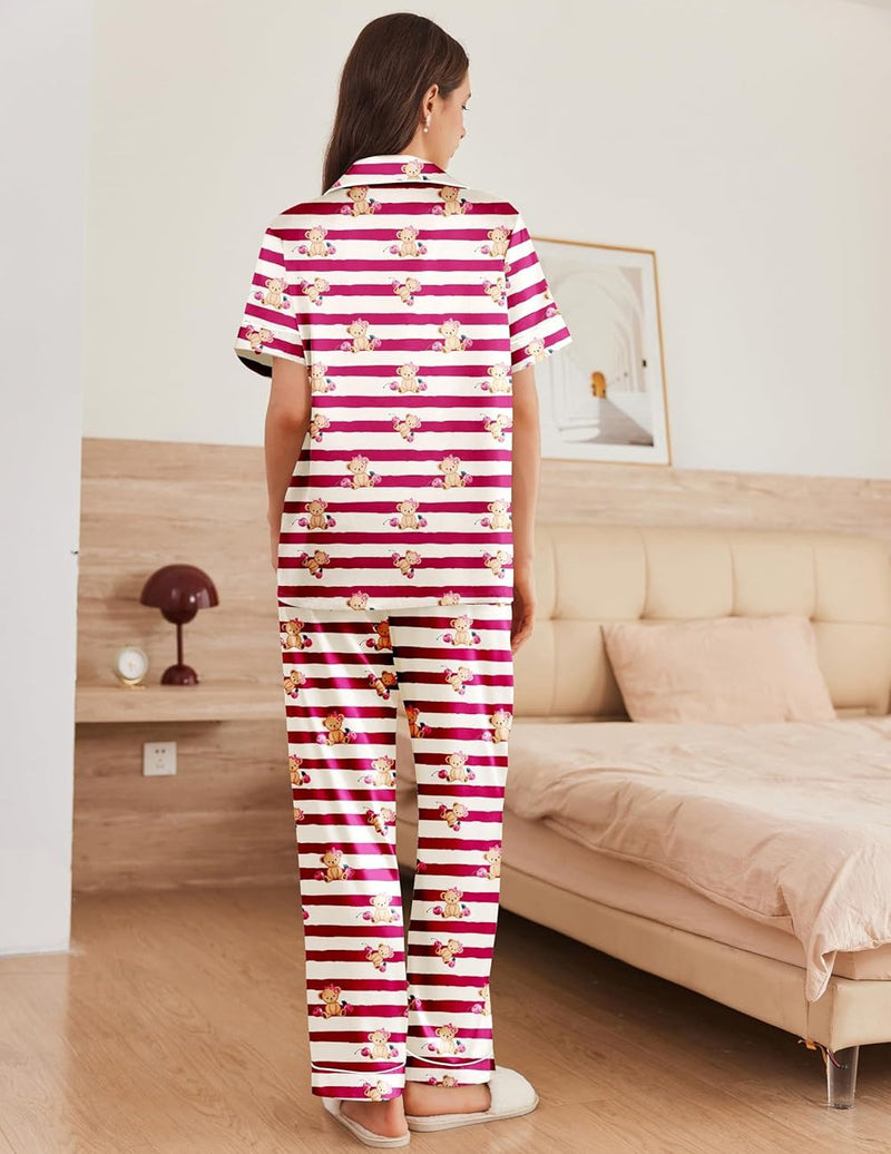 Timeless Silk Button Down Pajama Set (US Only)