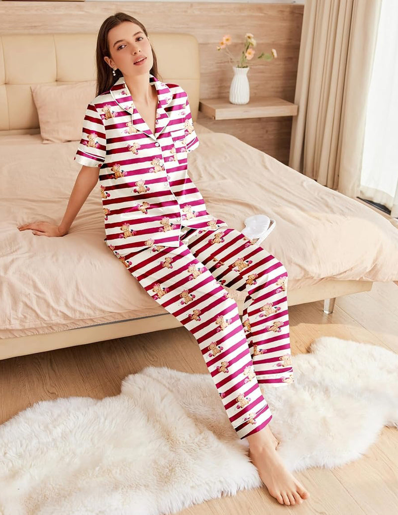 Timeless Silk Button Down Pajama Set (US Only)