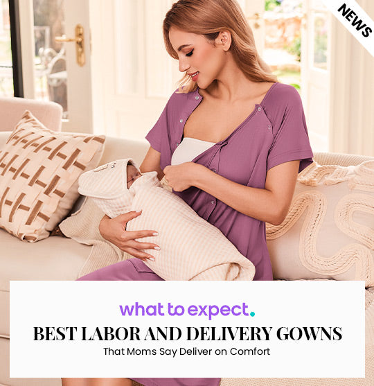 Best Labor and Delivery Gowns That Moms Say Deliver on Comfort