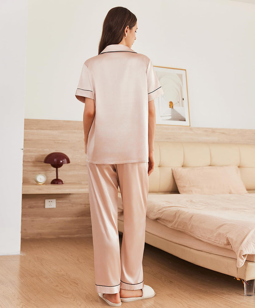 Timeless Silk Button Down Pajama Set (US Only)