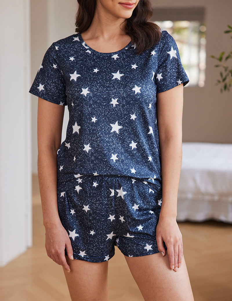 2-Pack Printed Short Sleeve Pajama Sets (US Only)