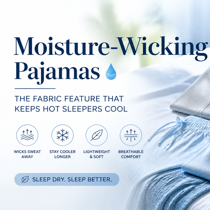 Moisture-Wicking Pajamas: The Fabric Feature That Keeps Hot Sleepers Cool