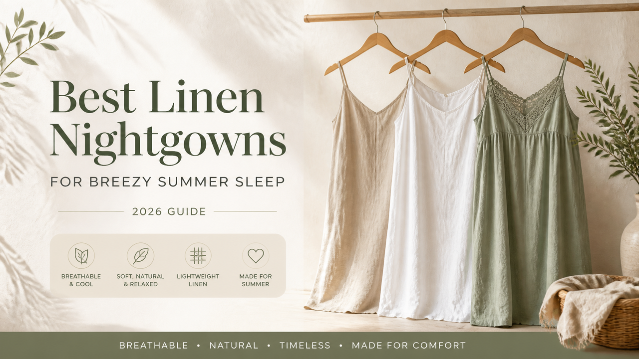 Best Linen Nightgown for Breezy Summer Sleep