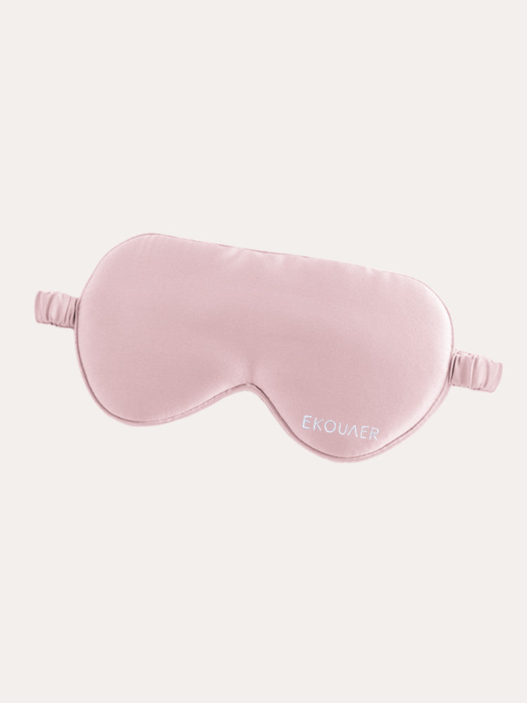 Ekouaer Soft Satin Sleep Eye Mask