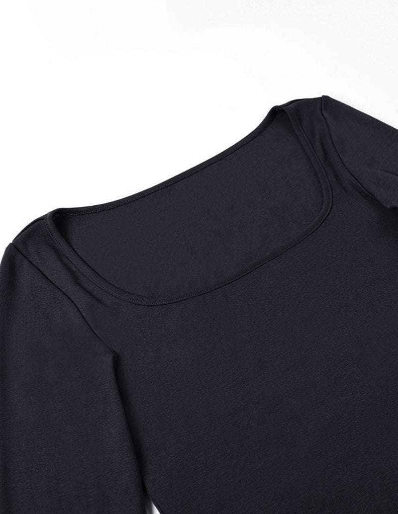 Essential Basic Square Neck Top