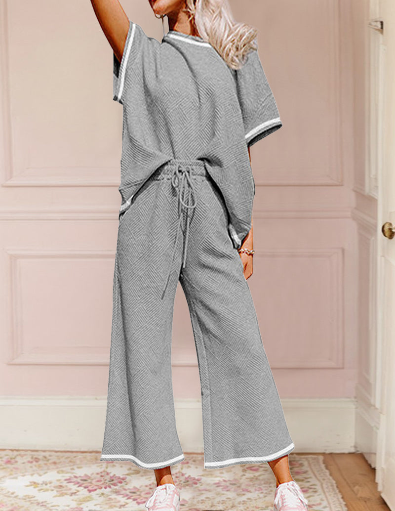 Casual Versatile Relaxed Pajama Set