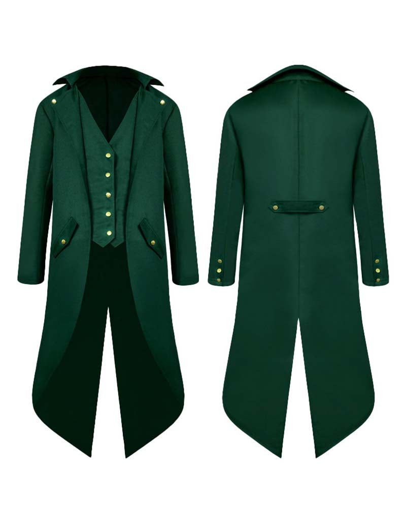 Men Victorian Tailcoat with Vest