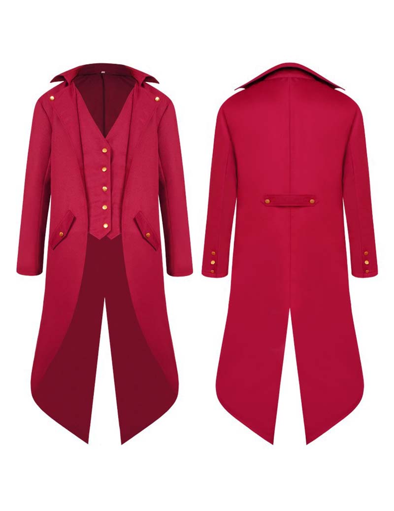 Men Victorian Tailcoat with Vest