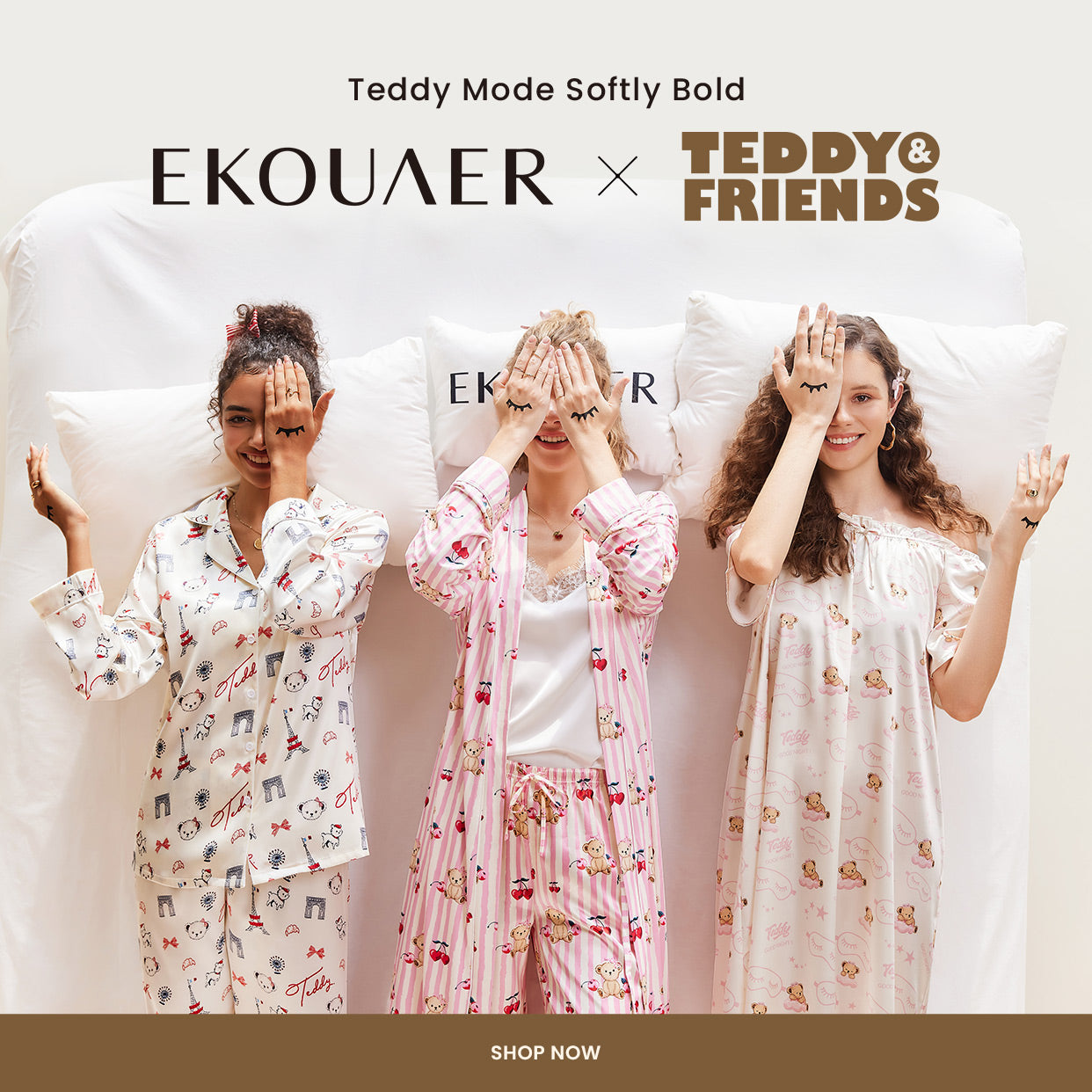 送料無料Ekouaer レディース スリング プリント 寝間着 シュミーズ Vネック フルスリップ ベビードール ナイトガウン S-XXL US サイズ: X-Large並行輸入