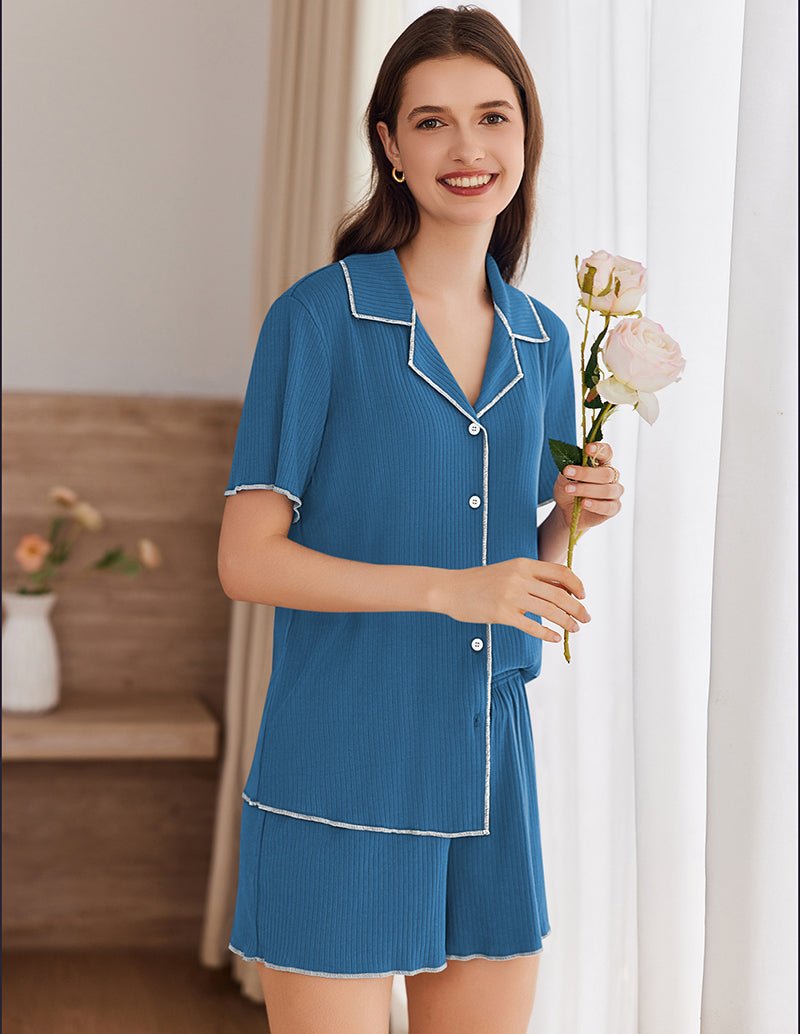 Classic Ribbed Knit Lounge Sets (US Only)