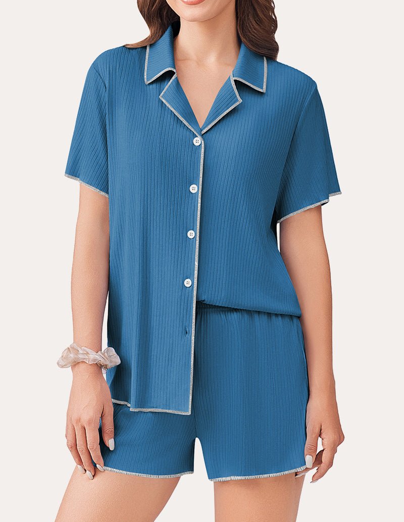 Classic Ribbed Knit Lounge Sets (US Only)