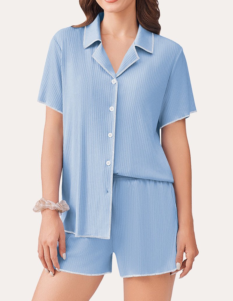Classic Ribbed Knit Lounge Sets (US Only)