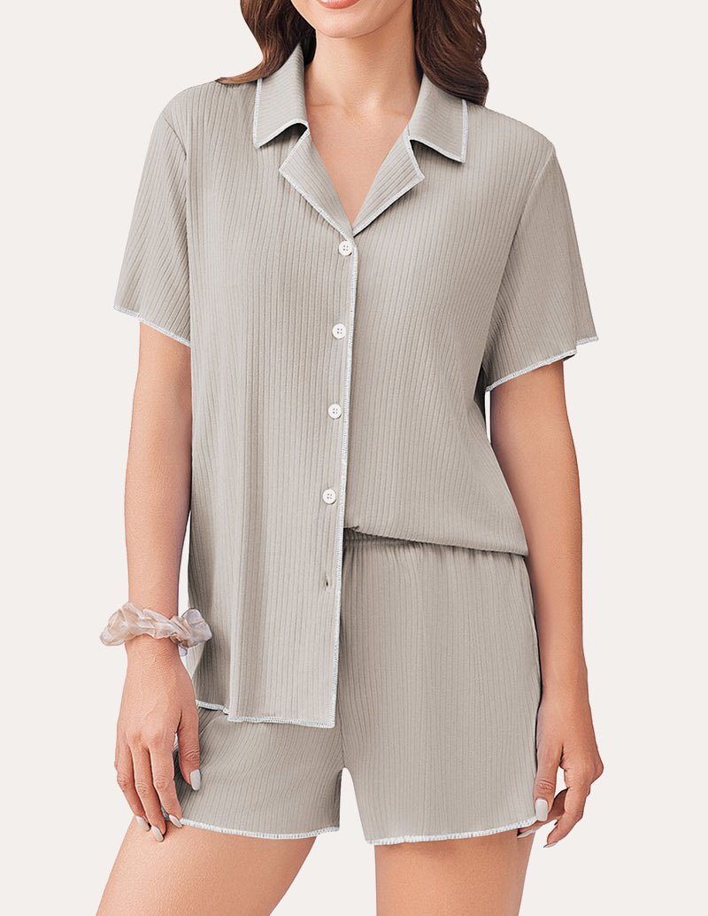 Classic Ribbed Knit Lounge Sets (US Only)
