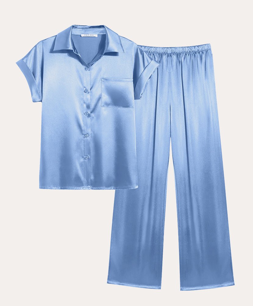 Classic Satin Silky Pajama Set (US Only)