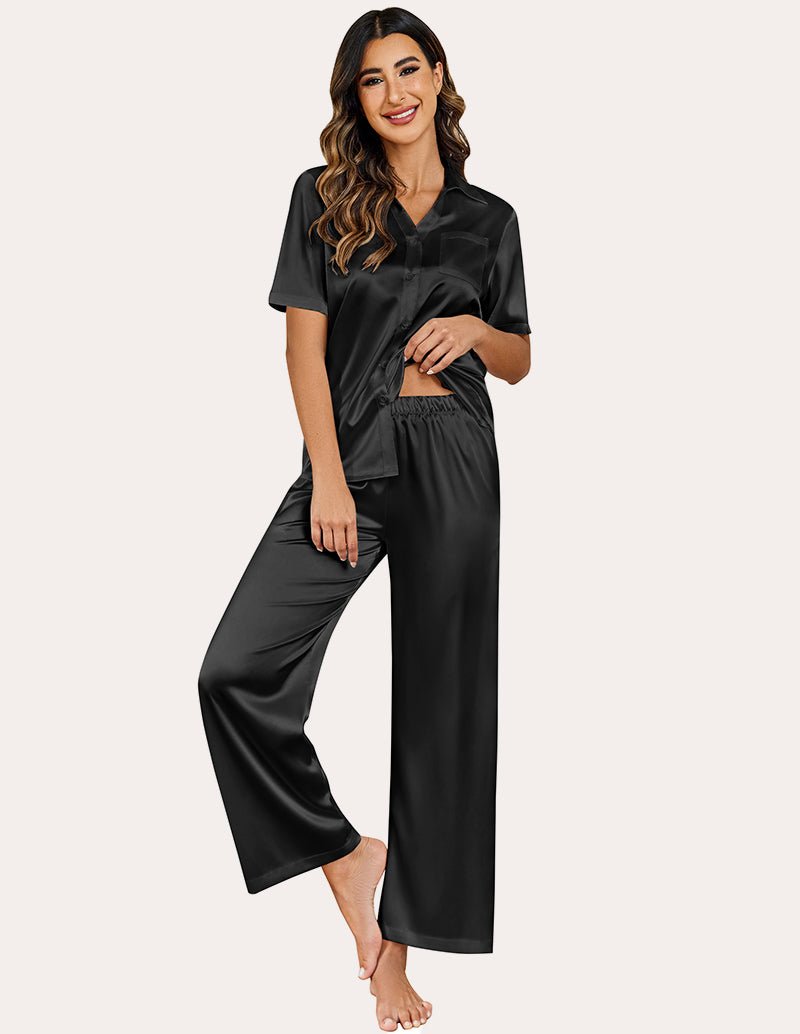 Comfy Satin Teddy 2-Piece Pajamas Set (US Only)