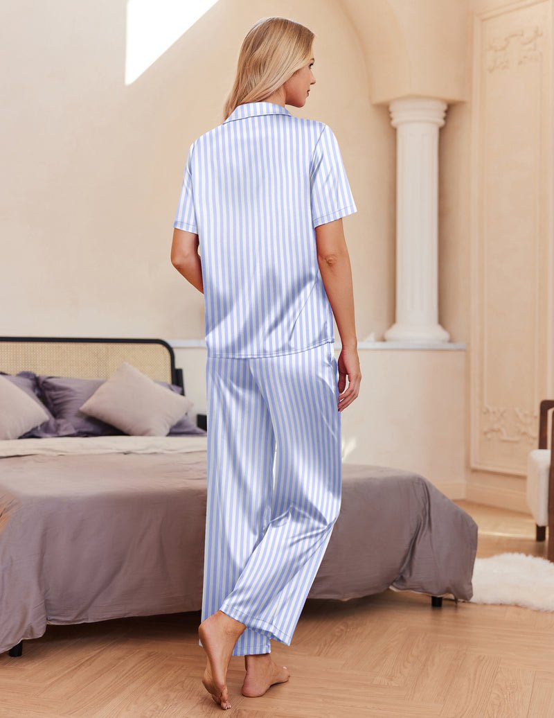 Comfy Satin Teddy 2-Piece Pajamas Set (US Only)