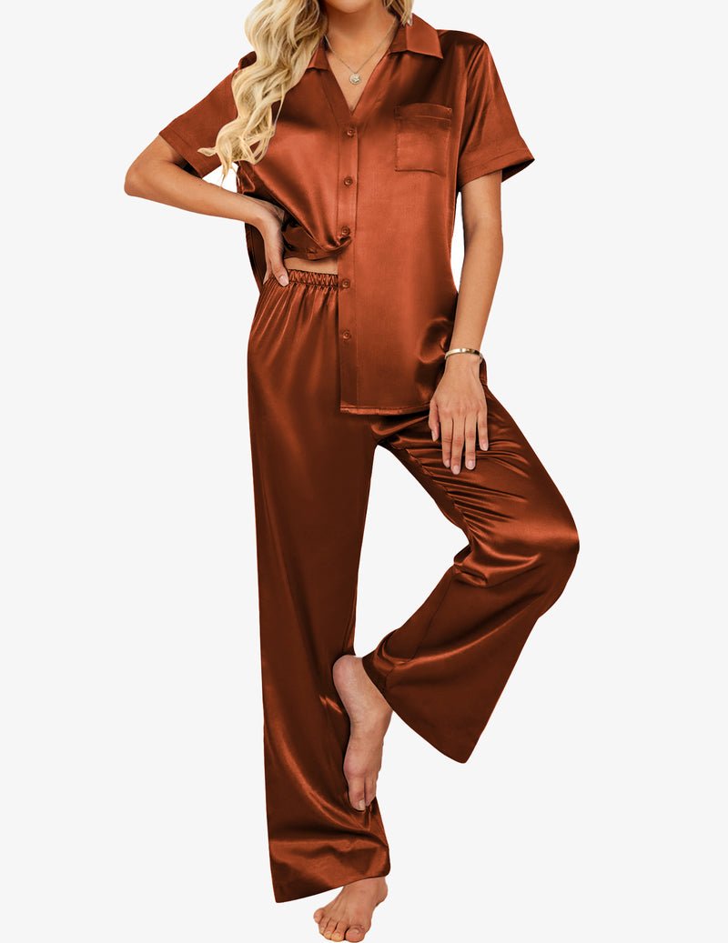 Comfy Satin Teddy 2-Piece Pajamas Set (US Only)