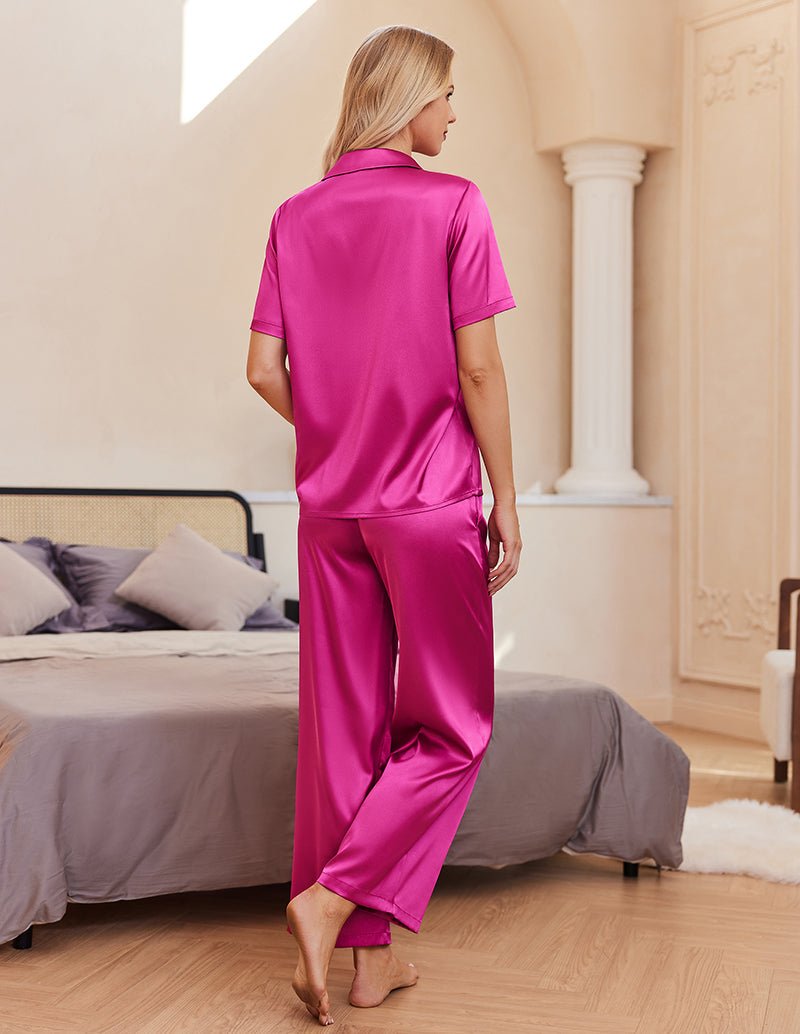 Comfy Satin Teddy 2-Piece Pajamas Set (US Only)