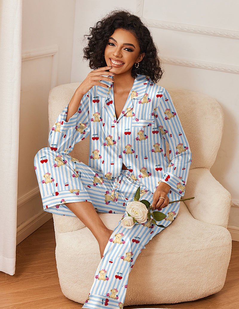 Comfy Silk Satin Pajama Set (US Only)