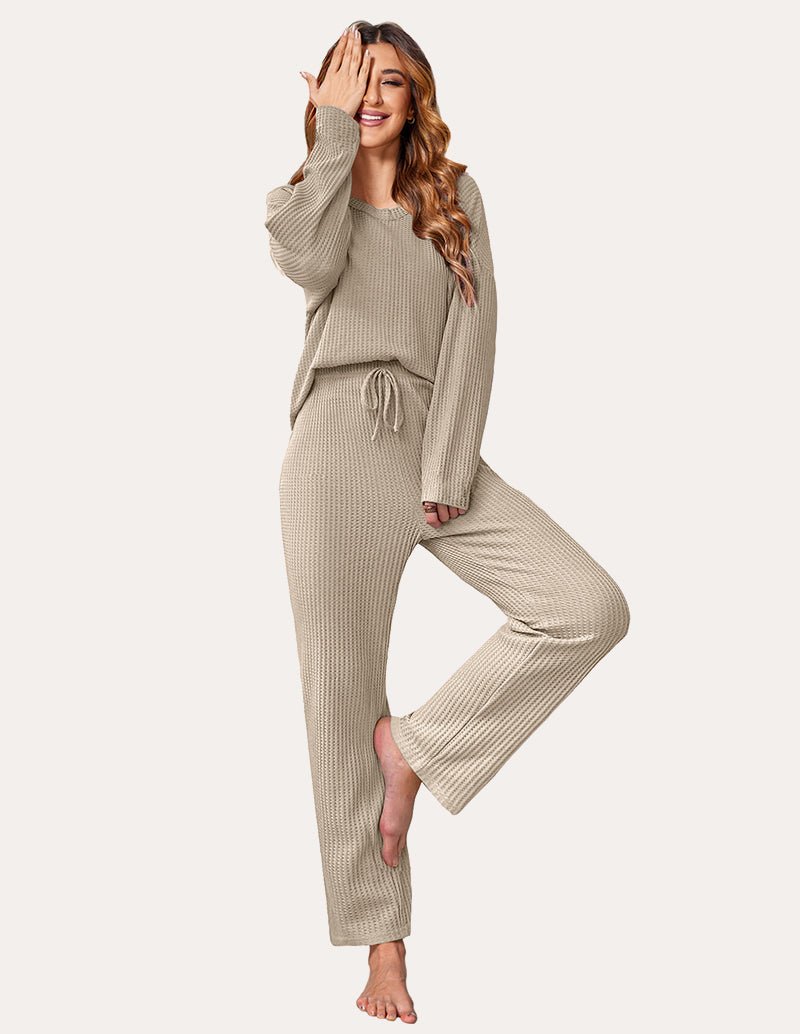 Comfy Waffle Knit Matching Sets (US Only)