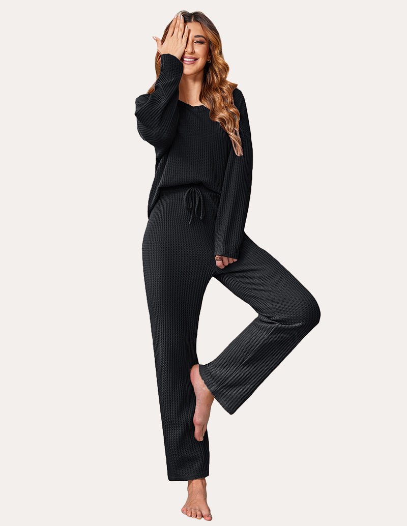 Comfy Waffle Knit Matching Sets (US Only)