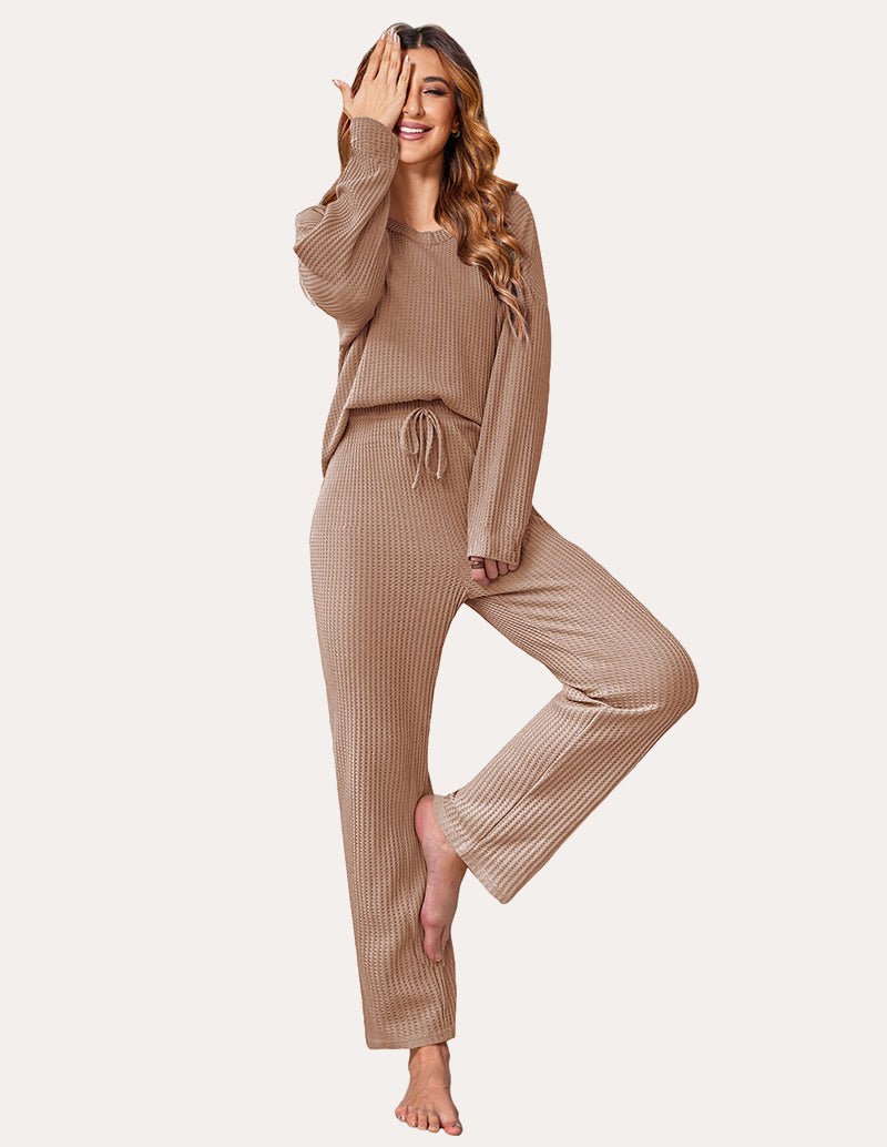 Comfy Waffle Knit Matching Sets (US Only)