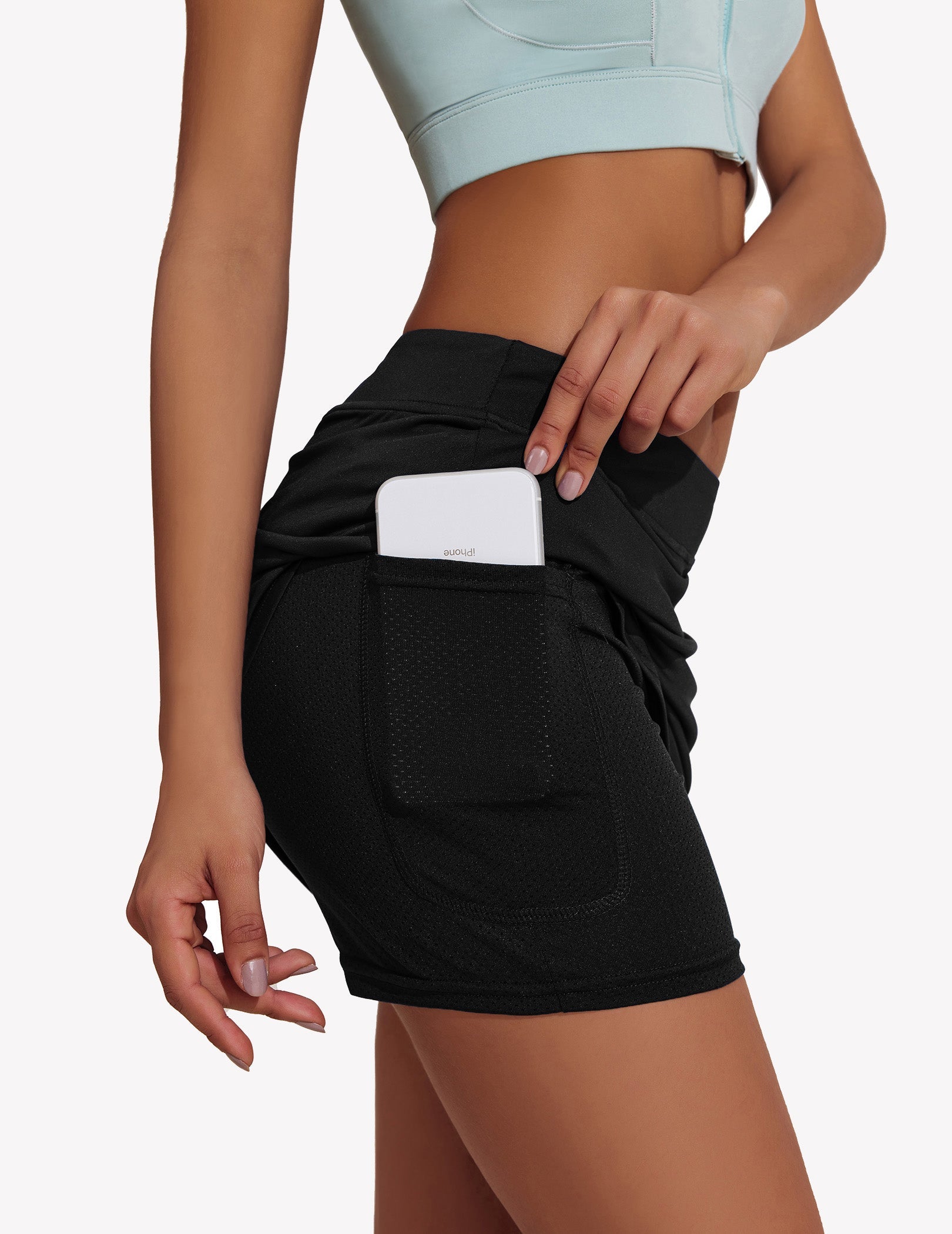 Ekouaer Golf Skorts High Waisted Active Skirt