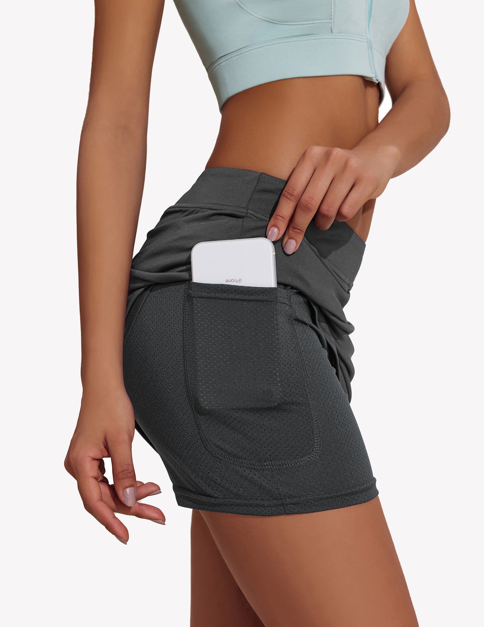 Ekouaer Golf Skorts High Waisted Active Skirt